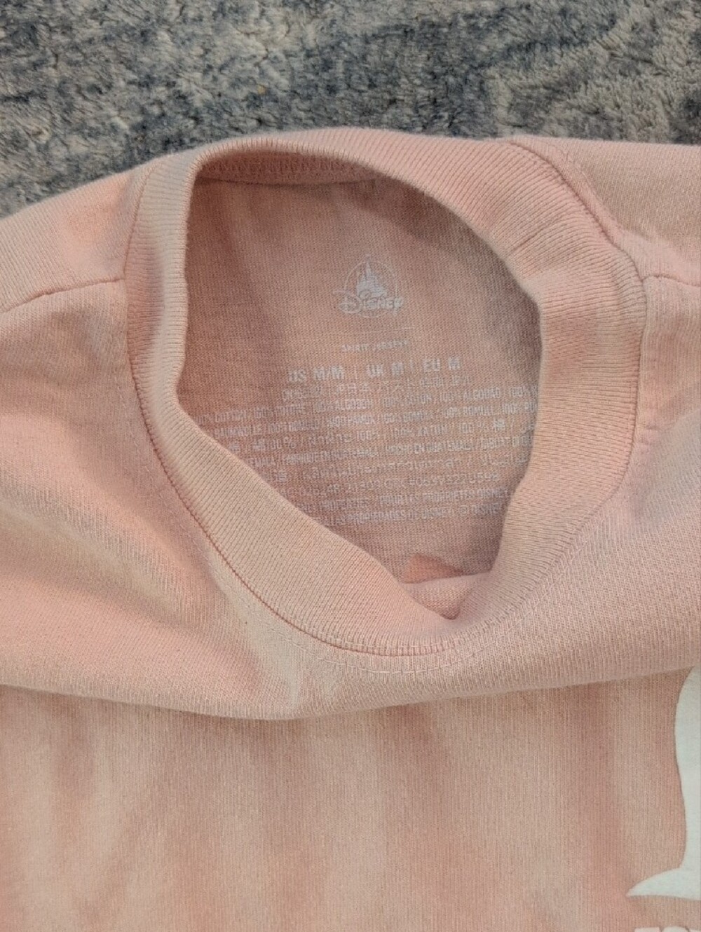 Disney Pink to Coral Dip-Dye Spirit Jersey - Picture 2 of 4